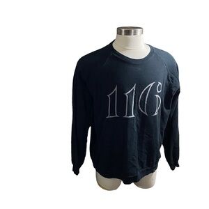 116 x Ugmonk Reach Records Black Sweatshirt Sz XL Christian Hip Hop Romans 1:16
